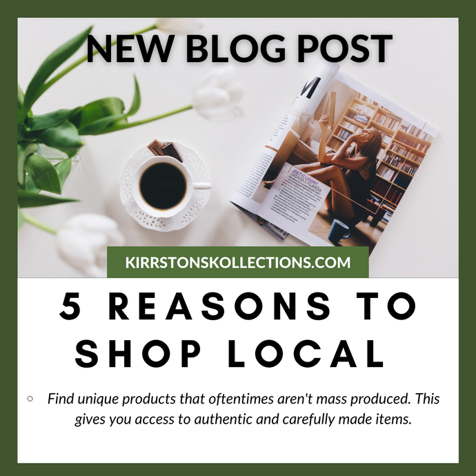 5 Great Reasons to shop Small Local Businesses