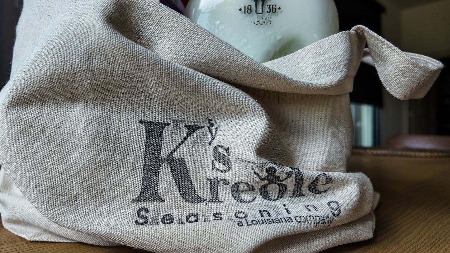 Recycled Canvas Tote Bag