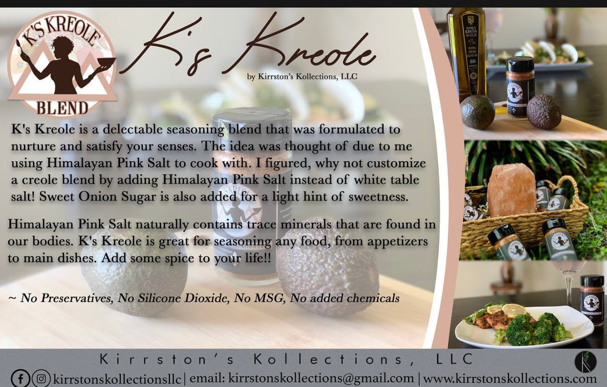 K's Kreole Seasoning: Original