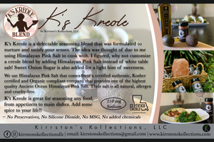 K's Kreole Seasoning with a Kick: Daring Flava
