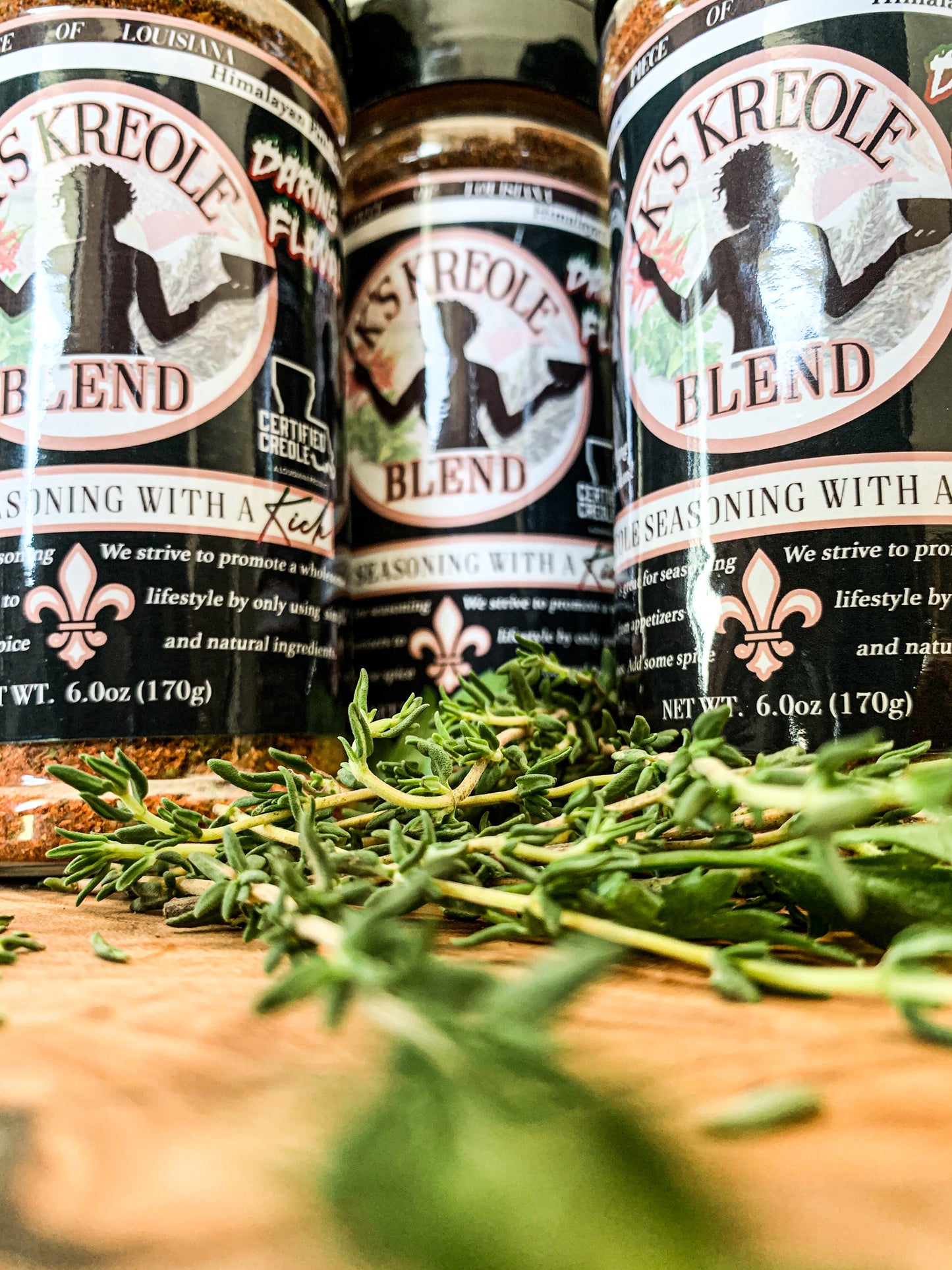 K's Kreole Seasoning with a Kick: Daring Flava